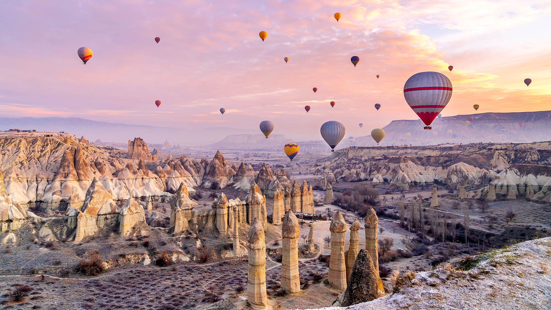 Tour en montgolfière en Cappadoce 2025