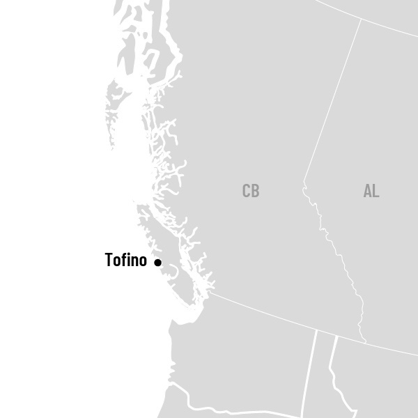 Retraite de Yoga à Tofino map