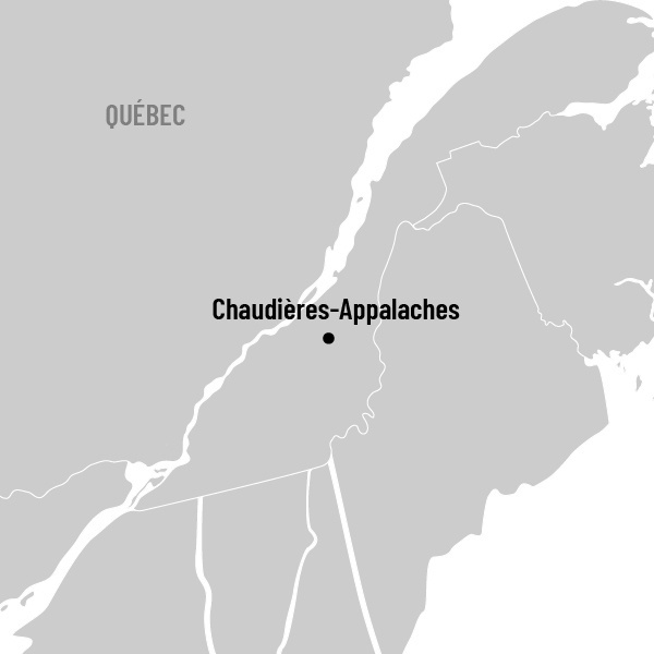 Séjour détente et plein-air en Beauce et Chaudière-Appalaches map