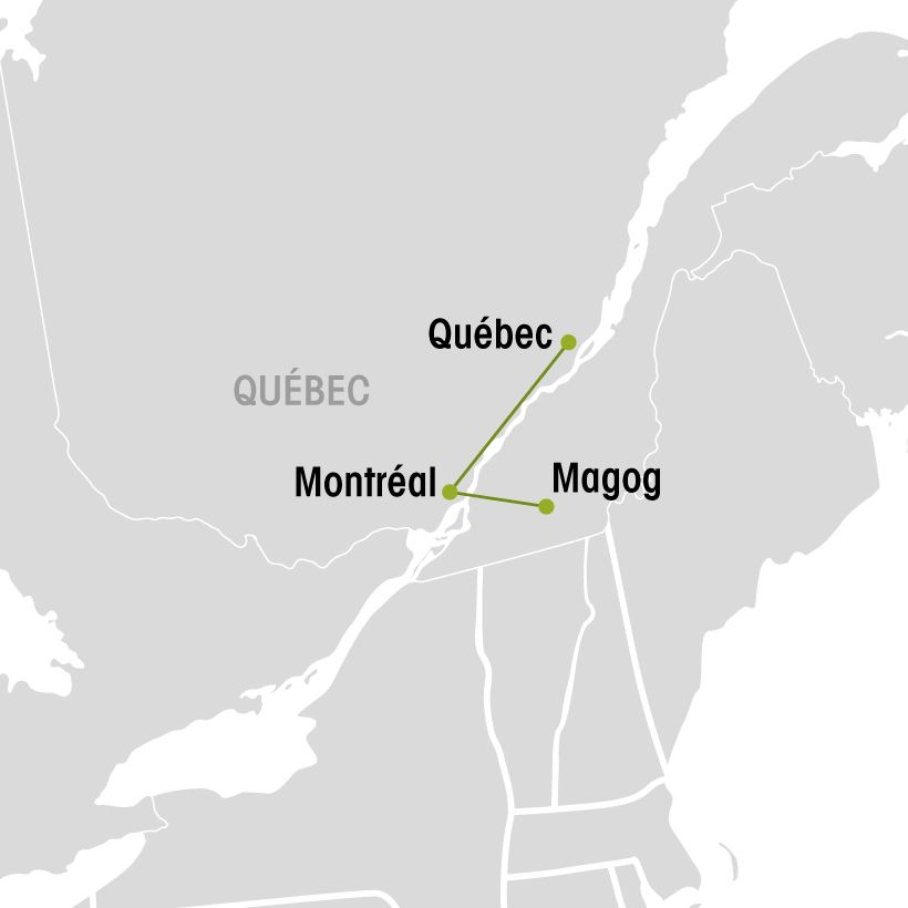 Train de Noël Orford Express map