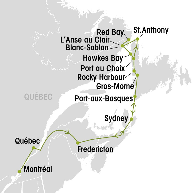 Terre-Neuve-et-Labrador, Blanc-Sablon map