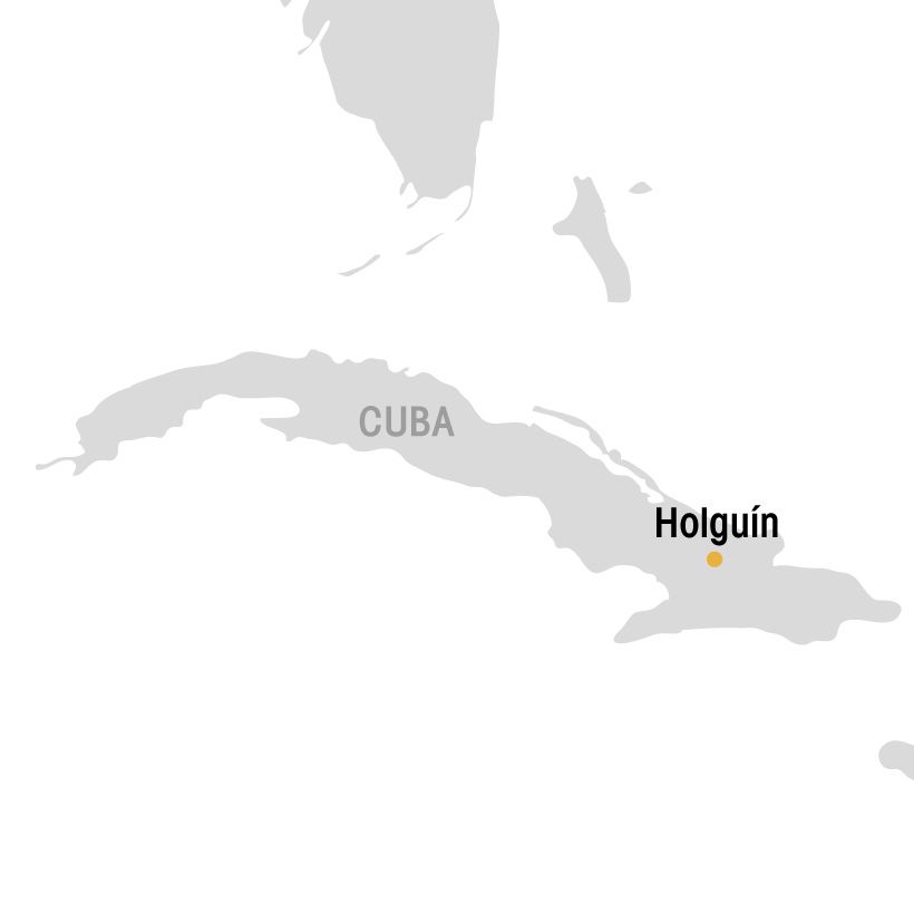 Yoga anti-stress – Holguín map