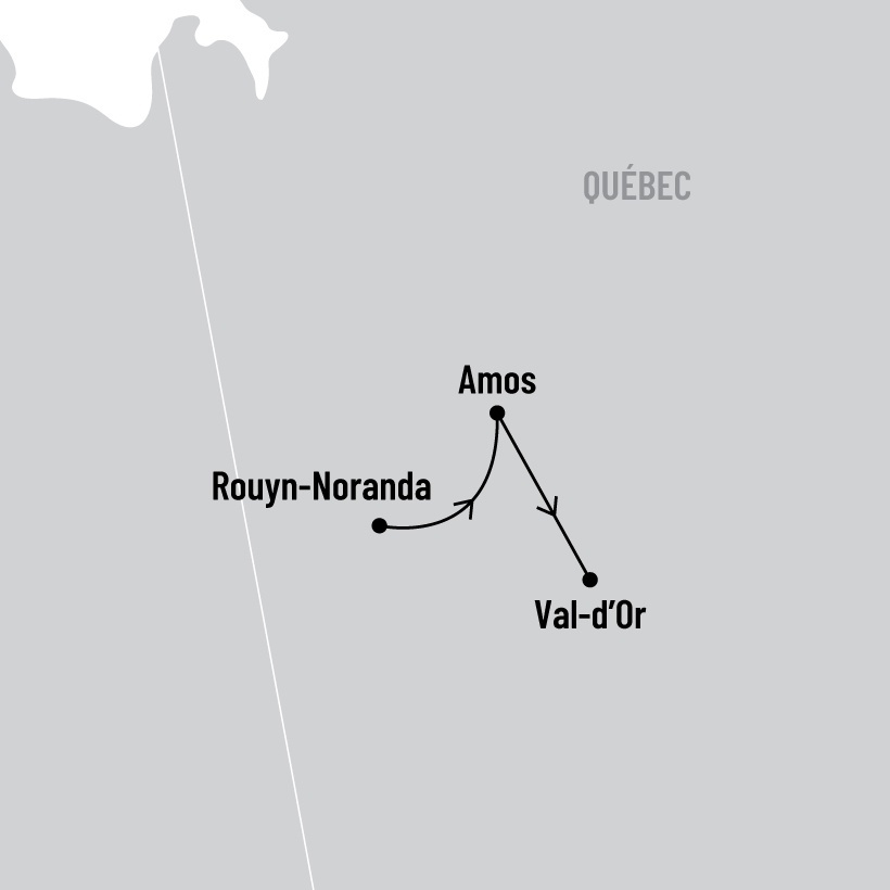 L’Abitibi-Témiscamingue des bâtisseurs map