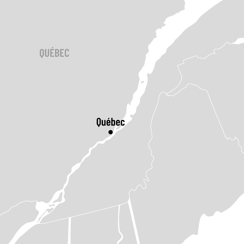 Aventure hivernale à Québec map