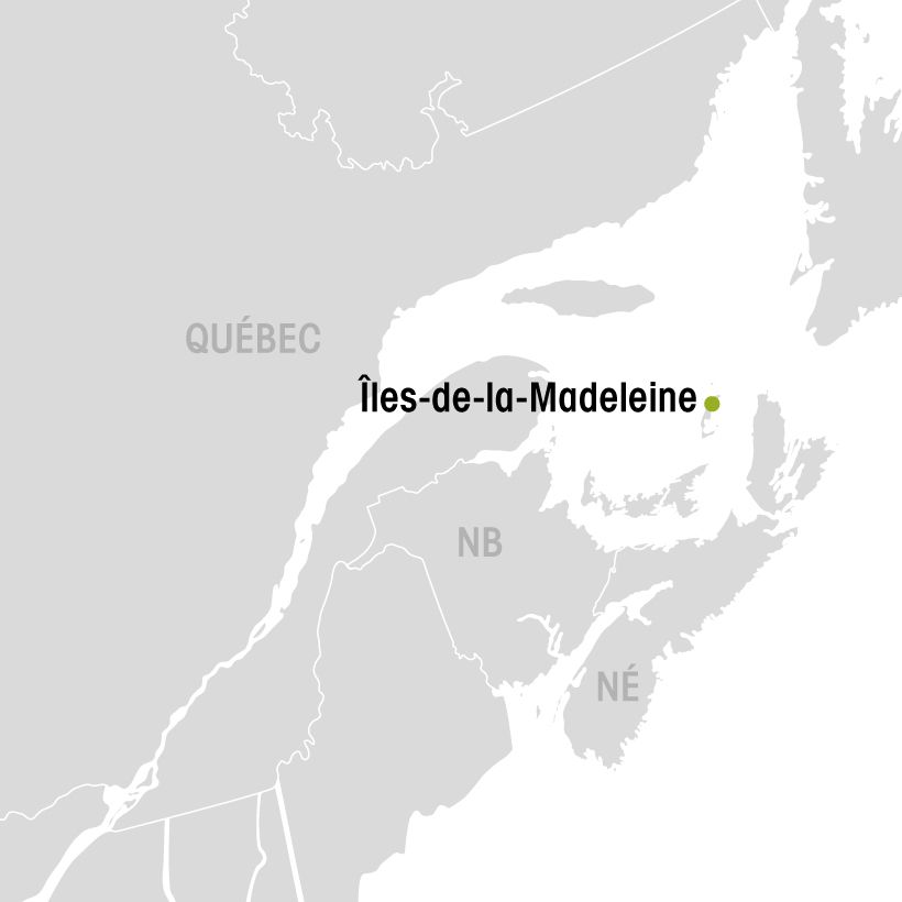 À la rencontre des Blanchons aux Îles de la Madeleine map