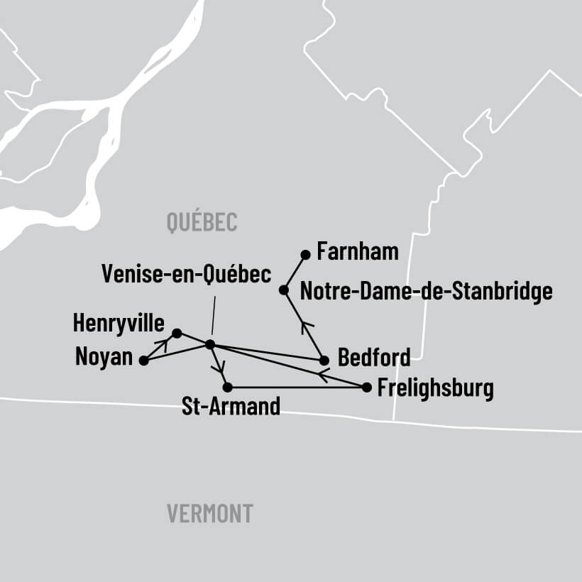 Cyclotourisme A Venise En Quebec Gvq Actif
