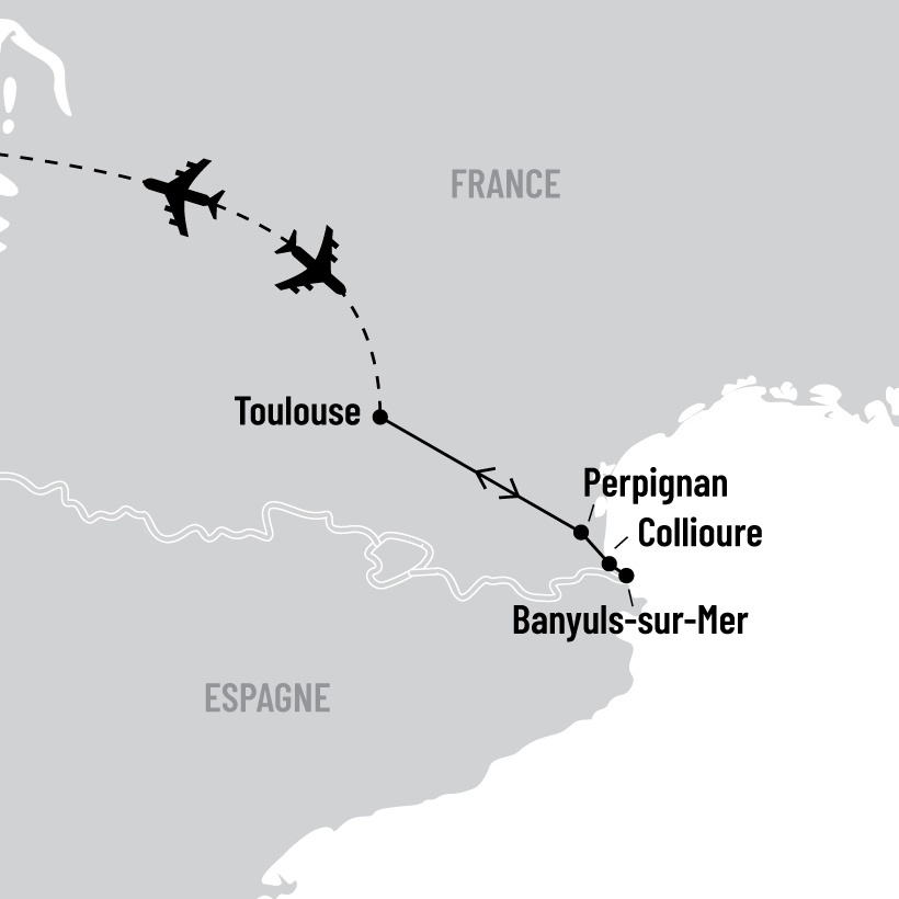 Douce France à Banyuls-sur-Mer map