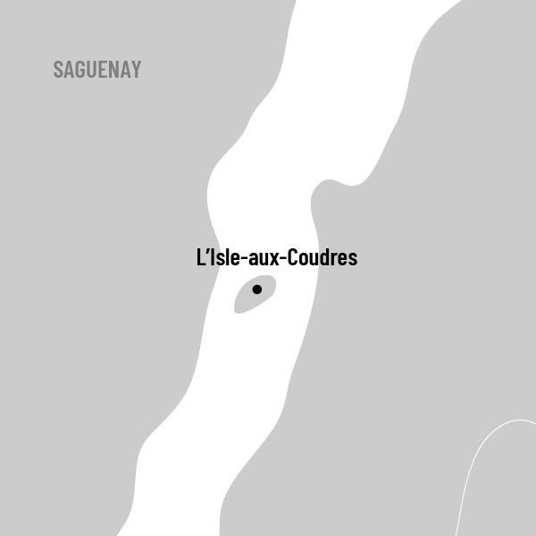 Escapade à l'Isle-aux-Coudres map