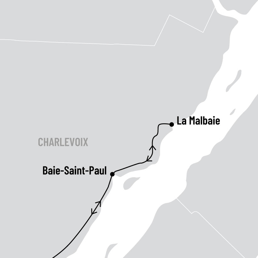 Marchés de Noël de Baie-Saint-Paul map