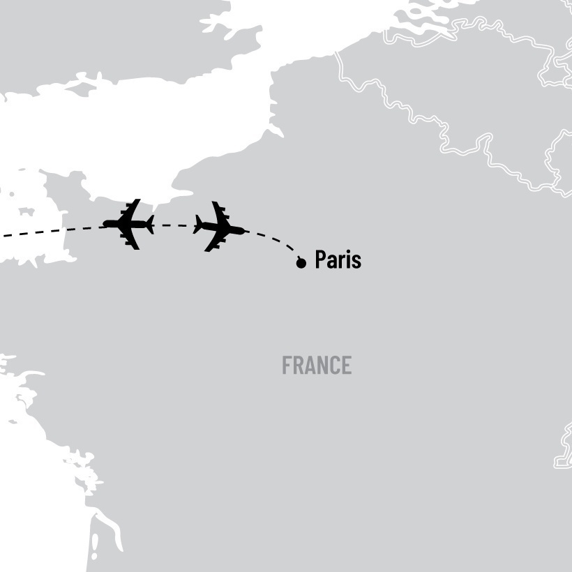 Paris mon premier amour map