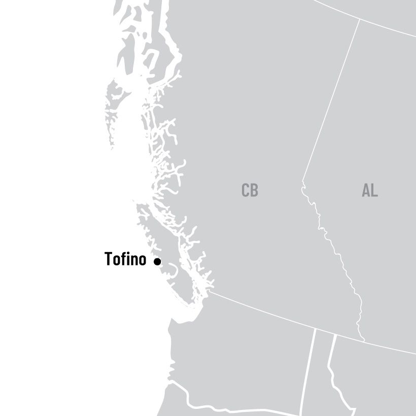 Retraite de Yoga à Tofino map