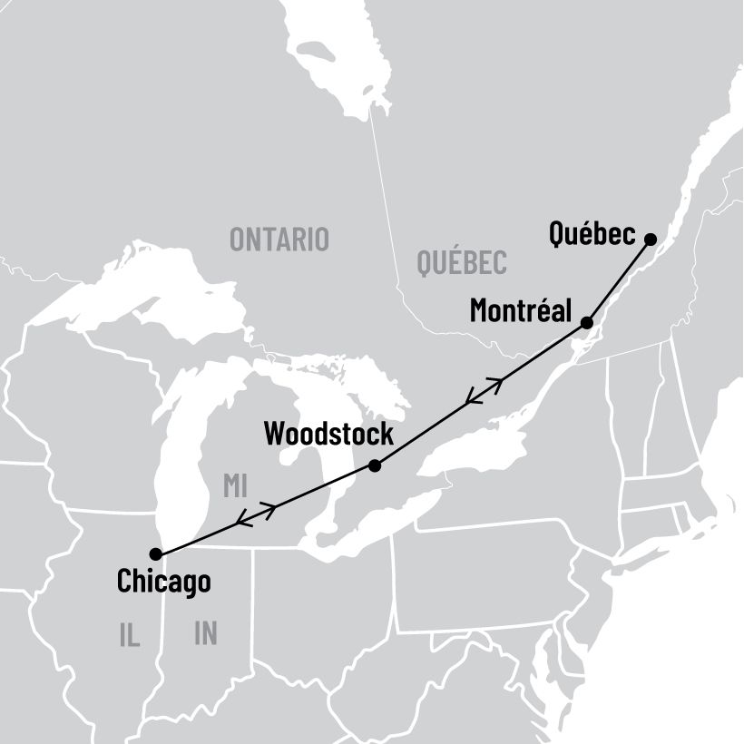 Chicago Express Groupe Voyages Québec Leader De L