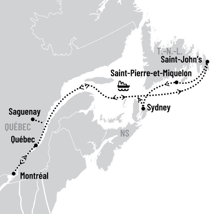 Duo Maritimes et Saint-Pierre-et-Miquelon map
