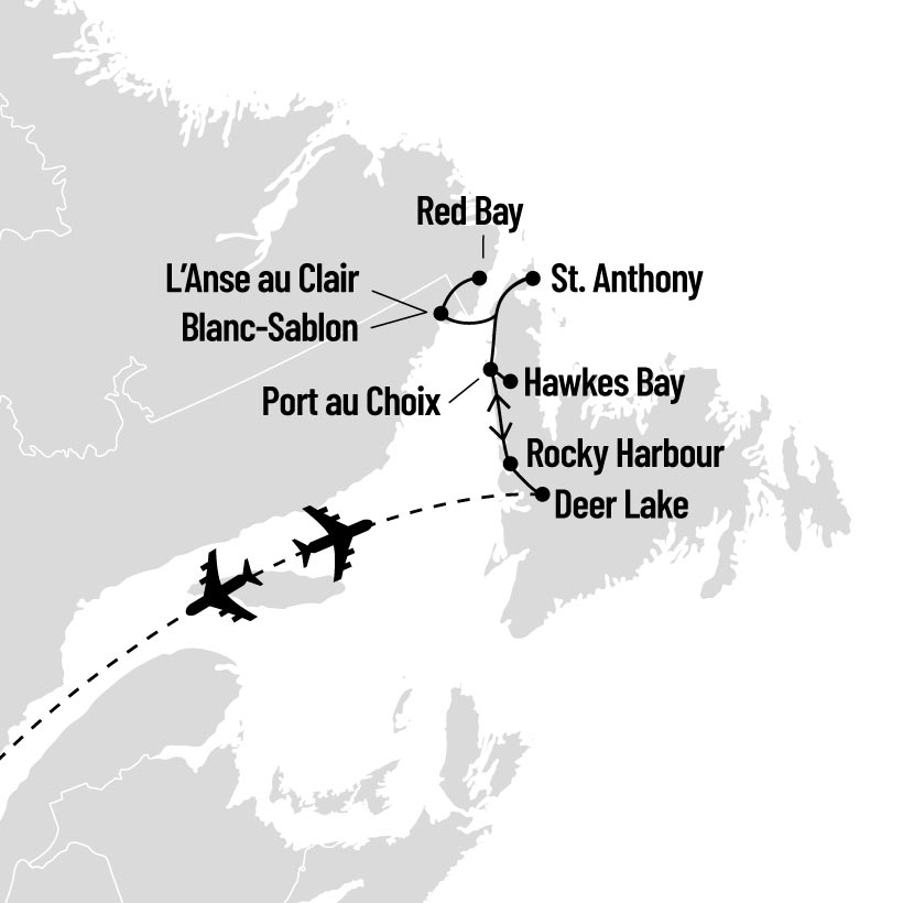 TerreNeuveetLabrador, BlancSablon Groupe Voyages Québec