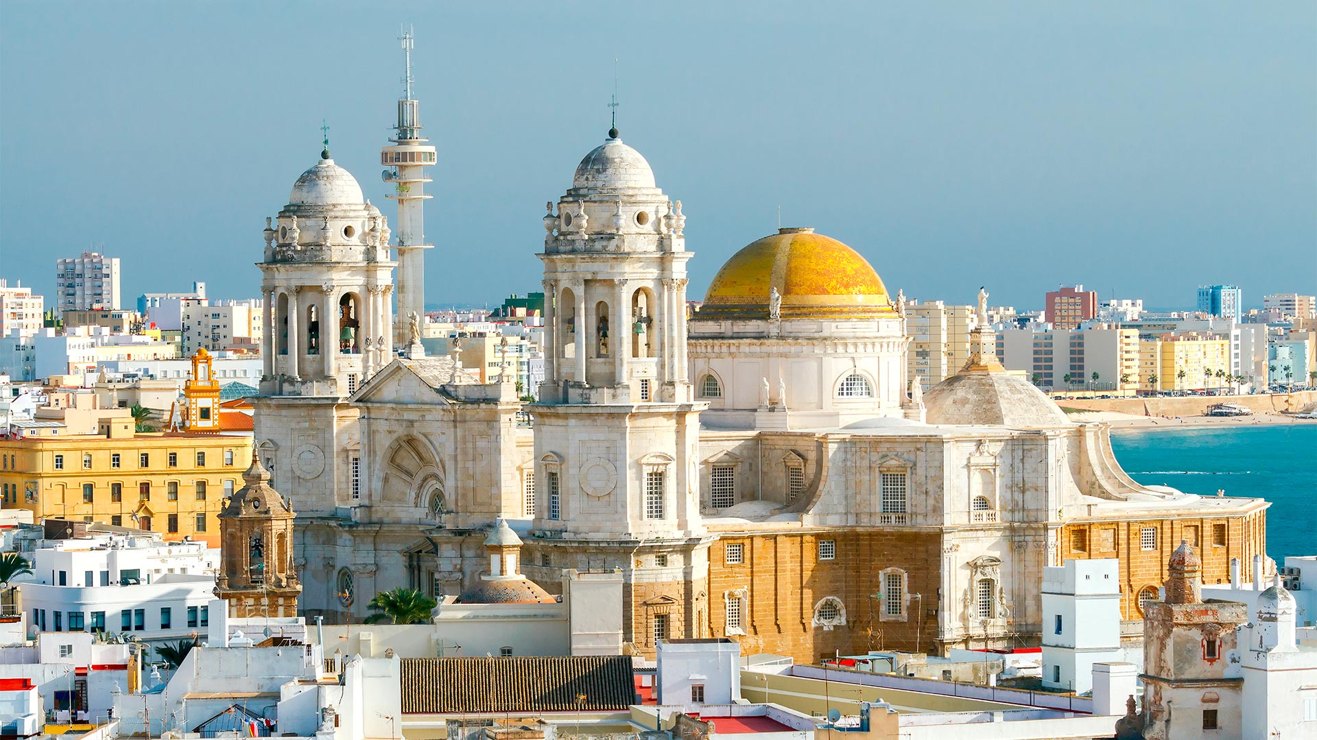 Cadix et la vieille ville.