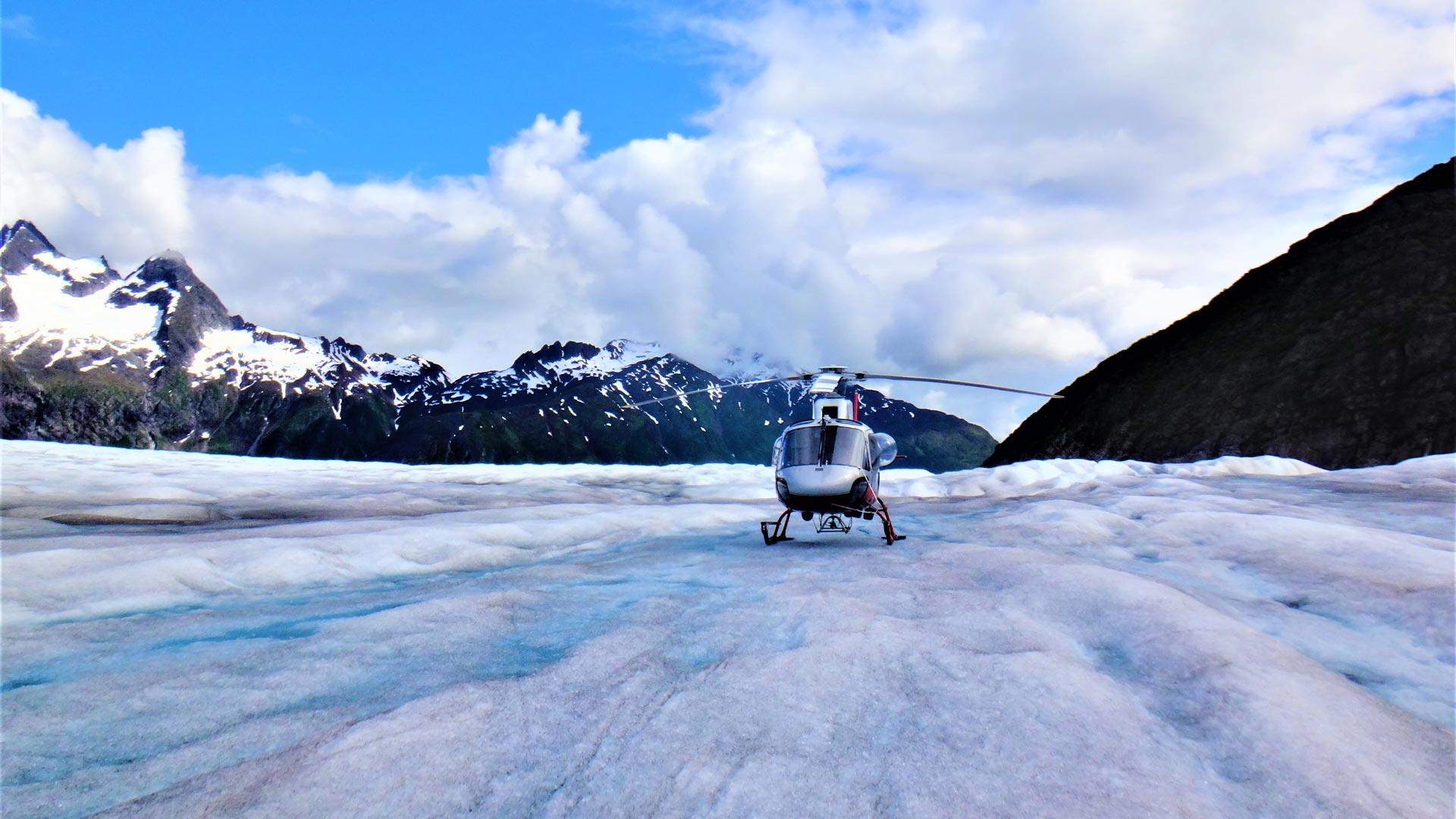 Excursion en hélicoptère sur le Glacier Herbert