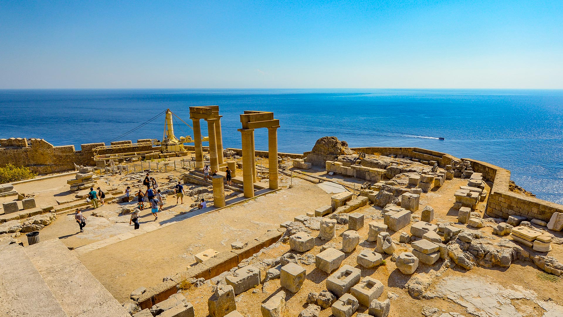 Tour panoramique de Rhodes