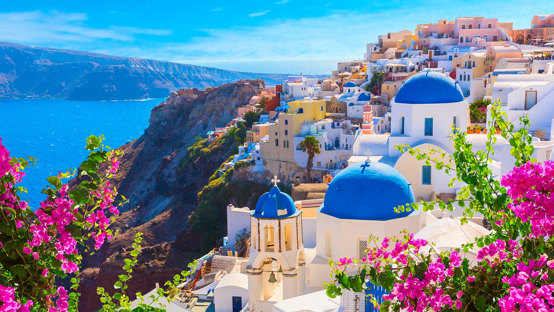 La sublime île de Santorin