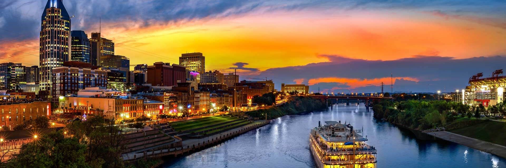 Nashville et Memphis