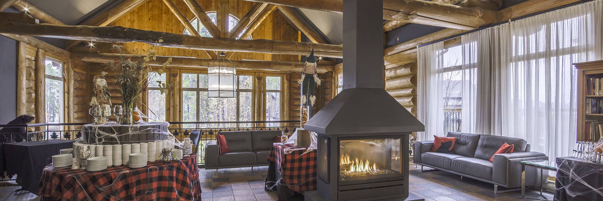 Séjour nature dans Lanaudière en hiver à l'Auberge du Lac Taureau
