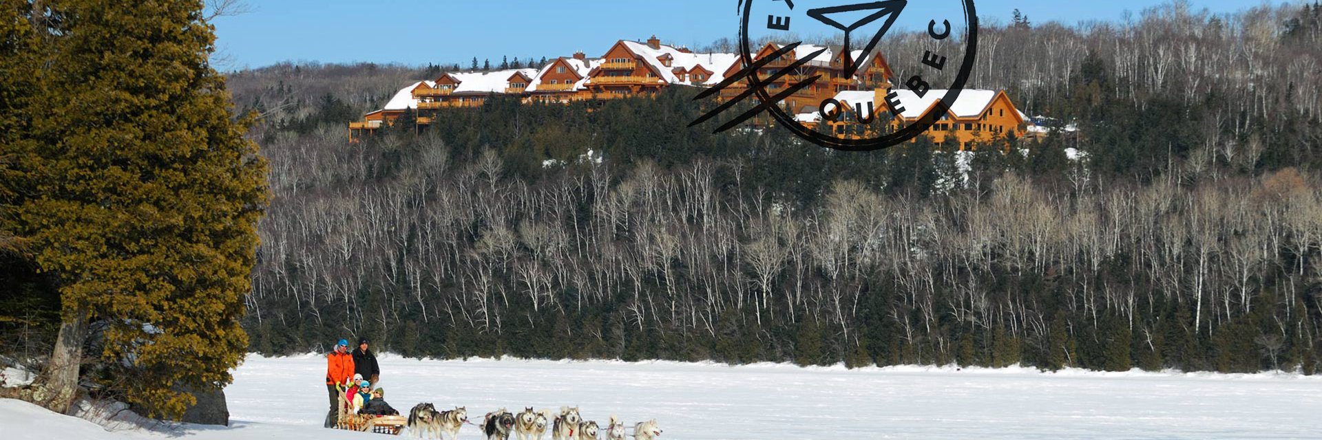 Séjour nature en Mauricie à l'Hôtel Sacacomie - saison hivernale