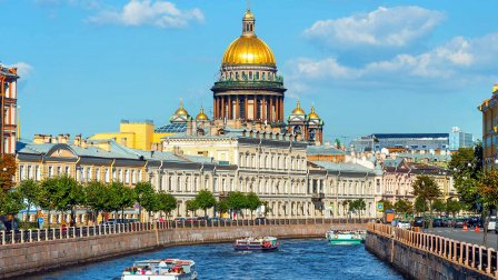 Moscou et Saint-Pétersbourg
