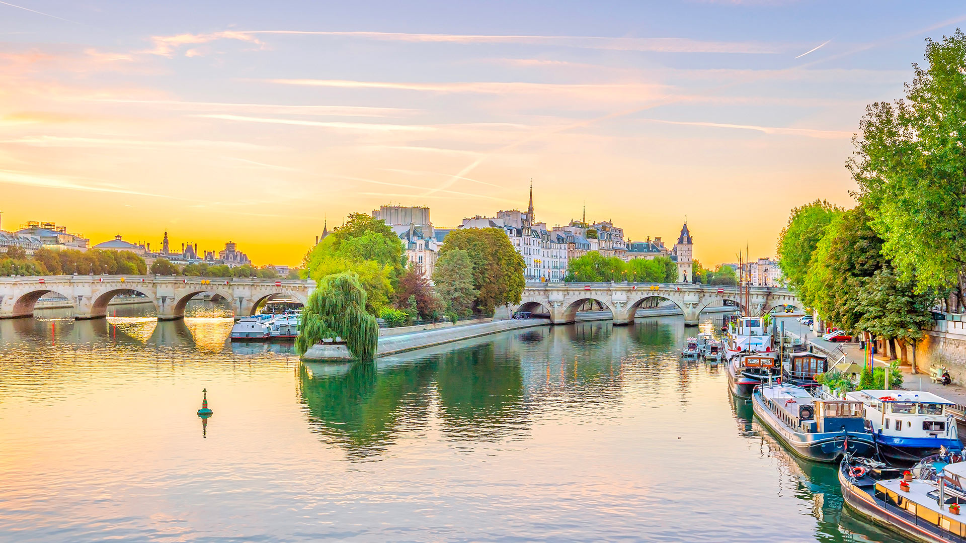 Croisière sur la Seine, Paris et Londres en train
