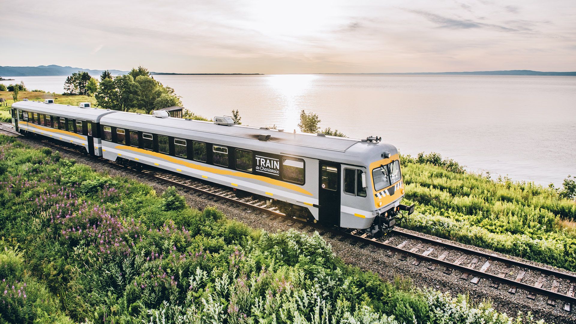 Train animé de Charlevoix