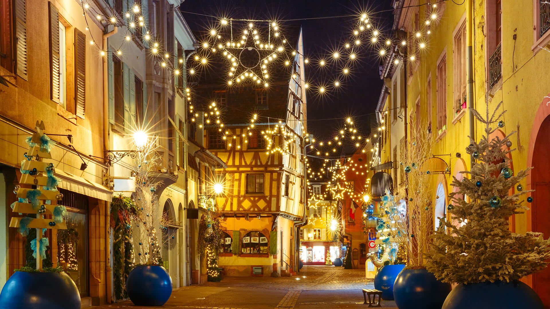 Les marchés de Noël en Alsace et la Fête des Lumières à Lyon