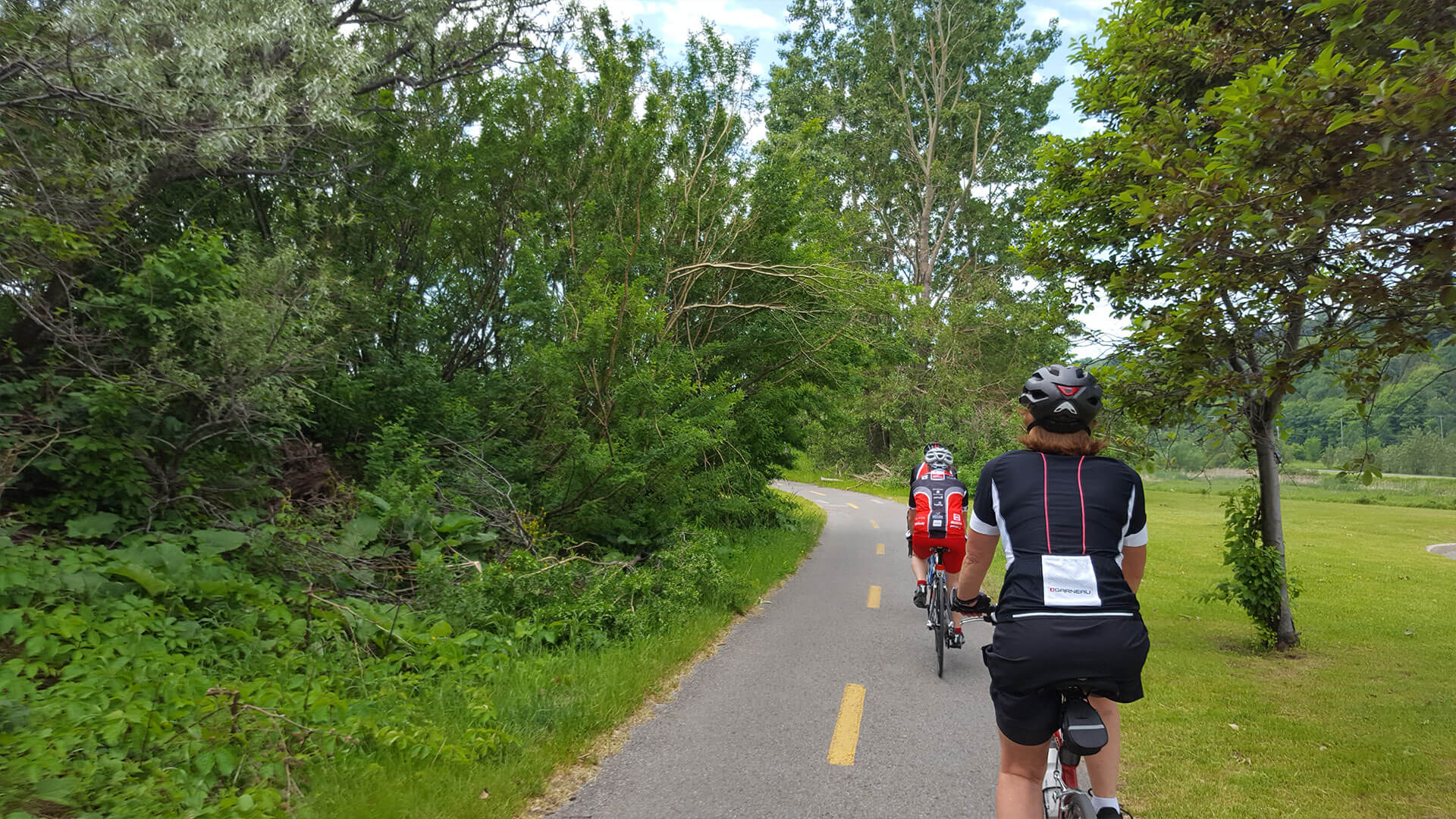 Cyclotourisme à Québec
