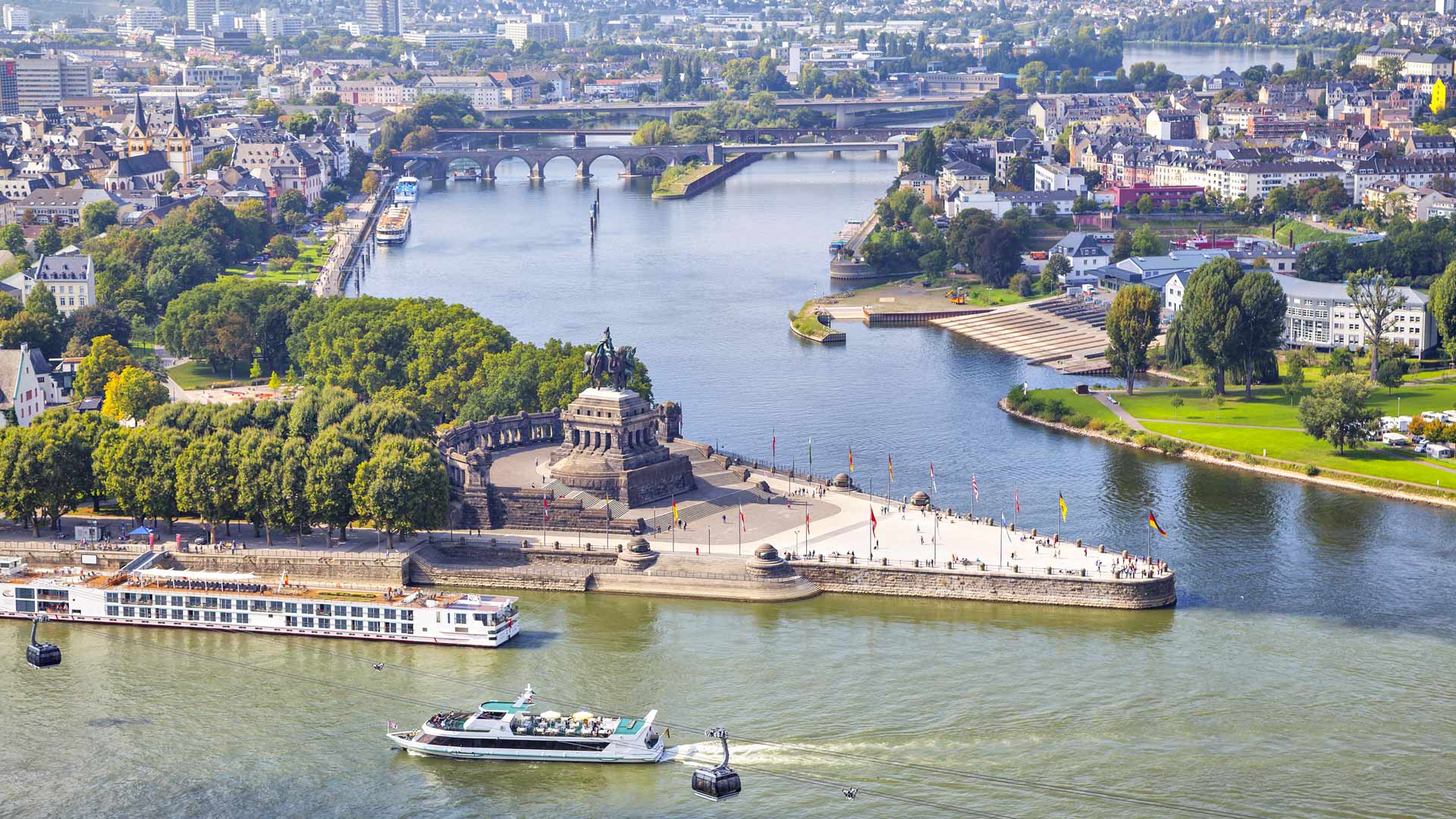 Croisière randonnée dans la vallée du Rhin