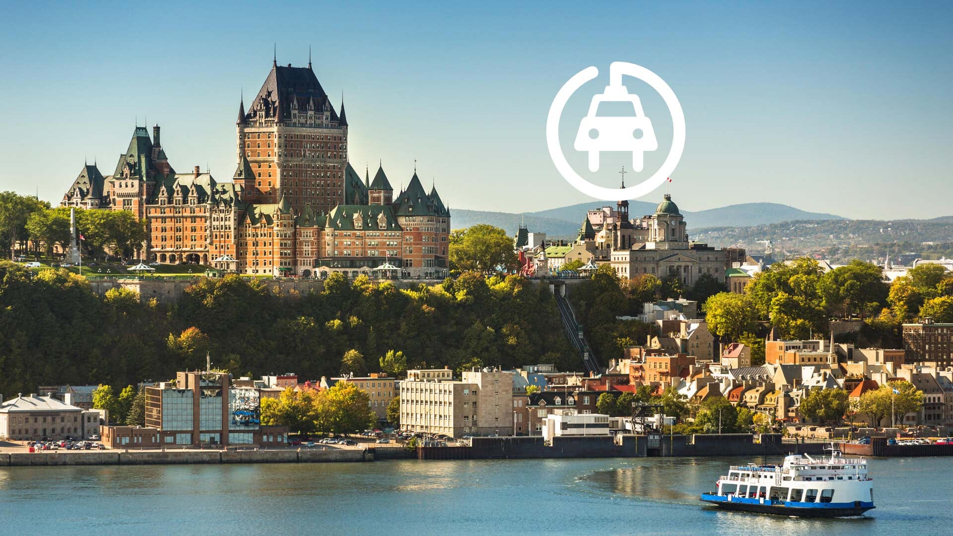 Virée à Québec en voiture électrique