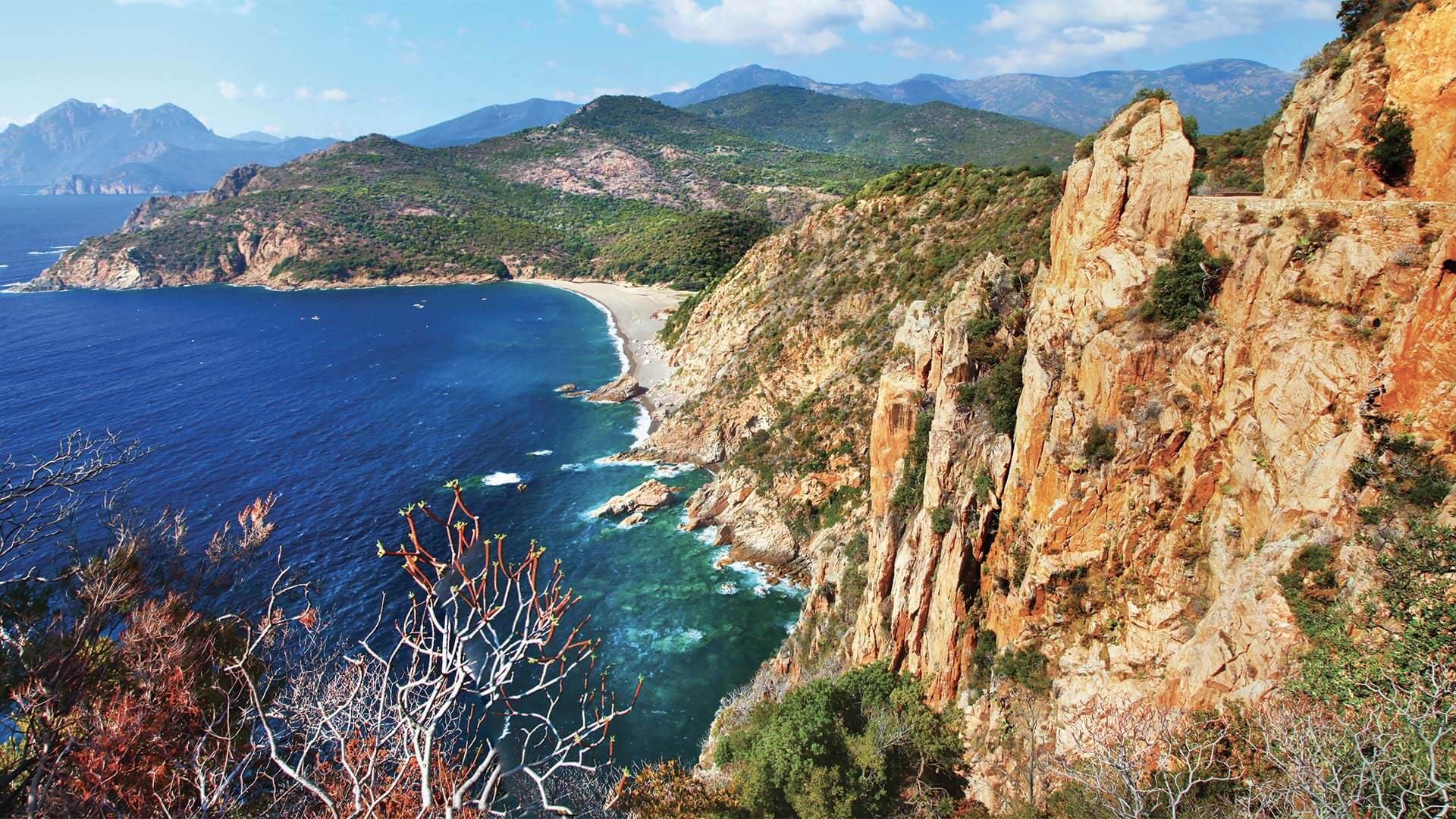 La Corse entre mer et montagnes