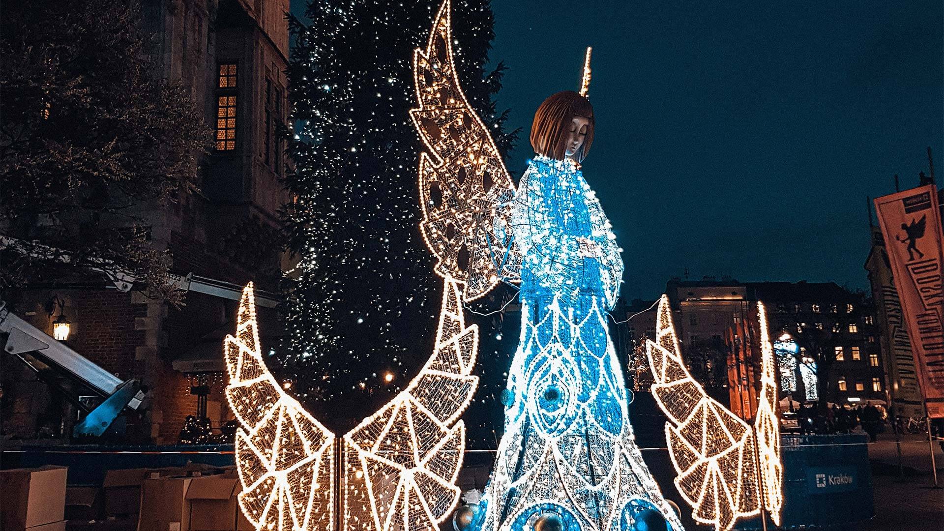 Féerie et crèches de Noël à Cracovie