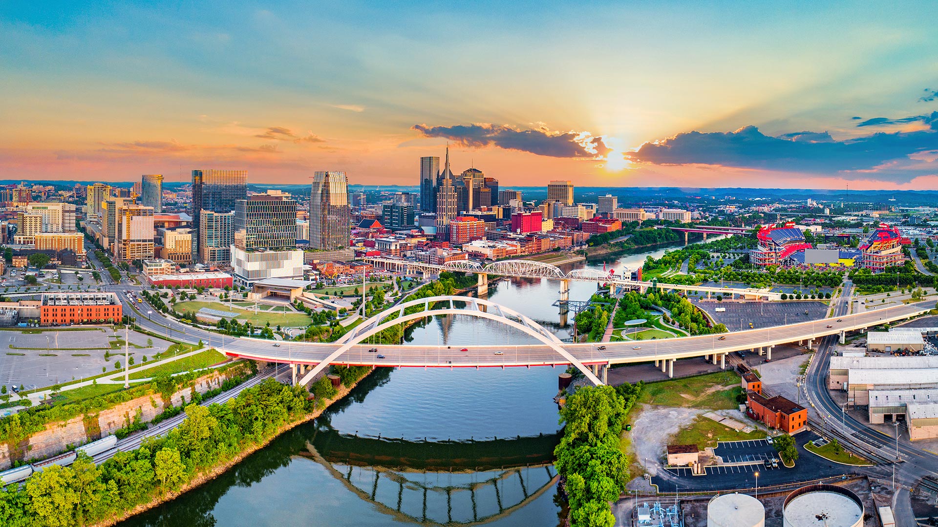 Louisiane, Texas et Tennessee