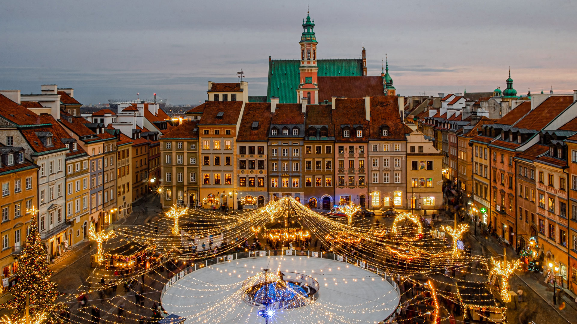 Féerie de Noël en train au cœur de la Pologne