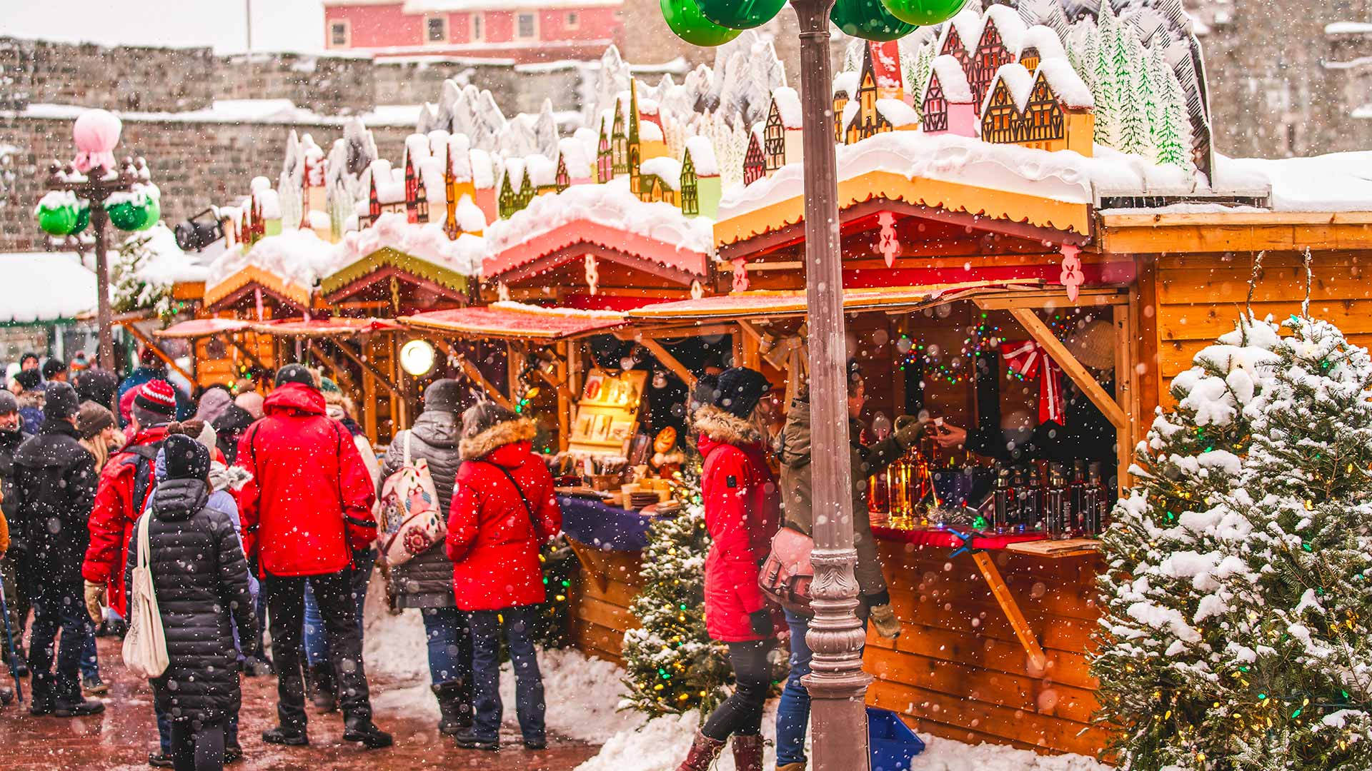 Québec et ses marchés de Noël