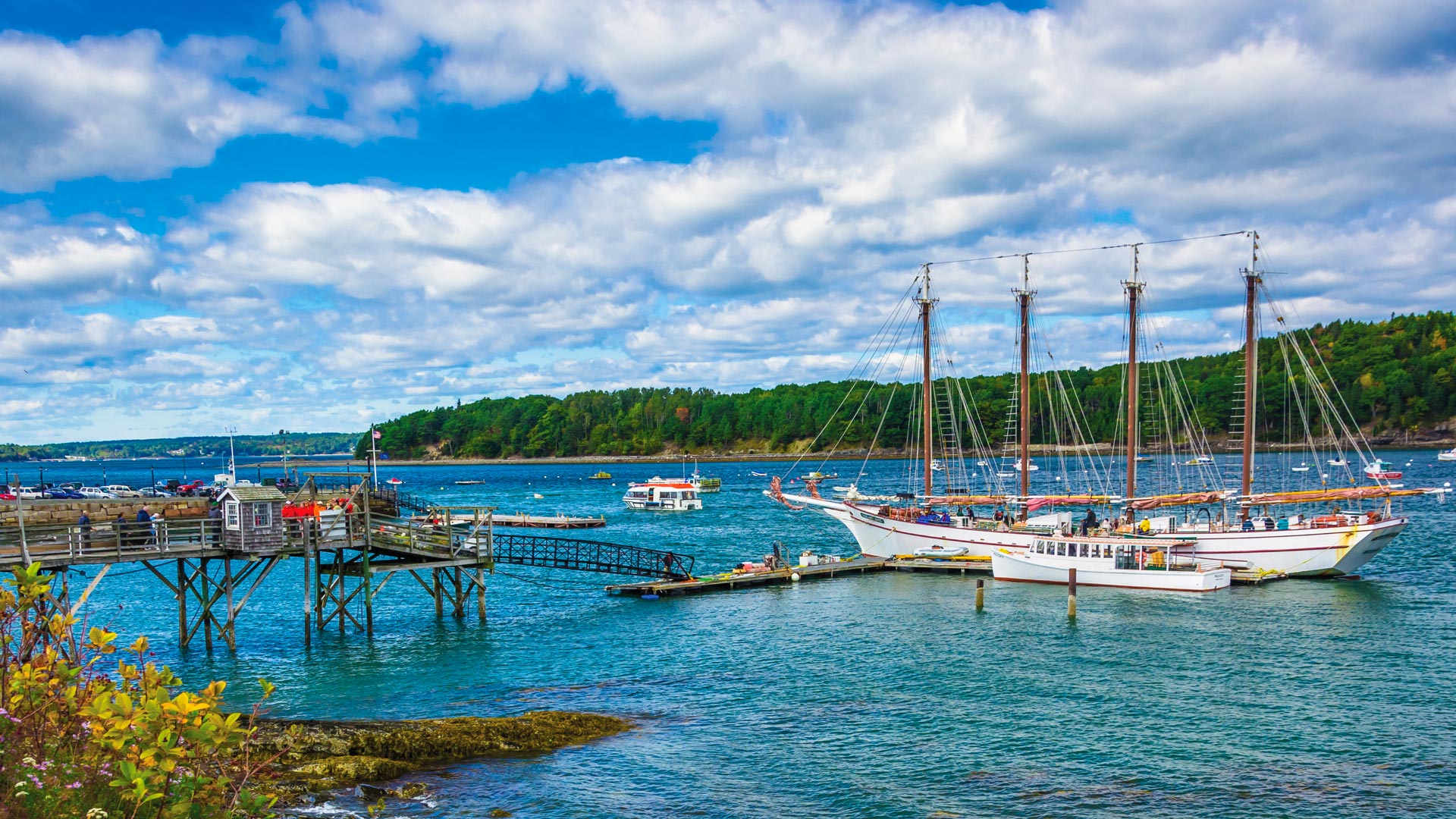 Châteaux de la Nouvelle-Angleterre et croisière de Boston à Québec