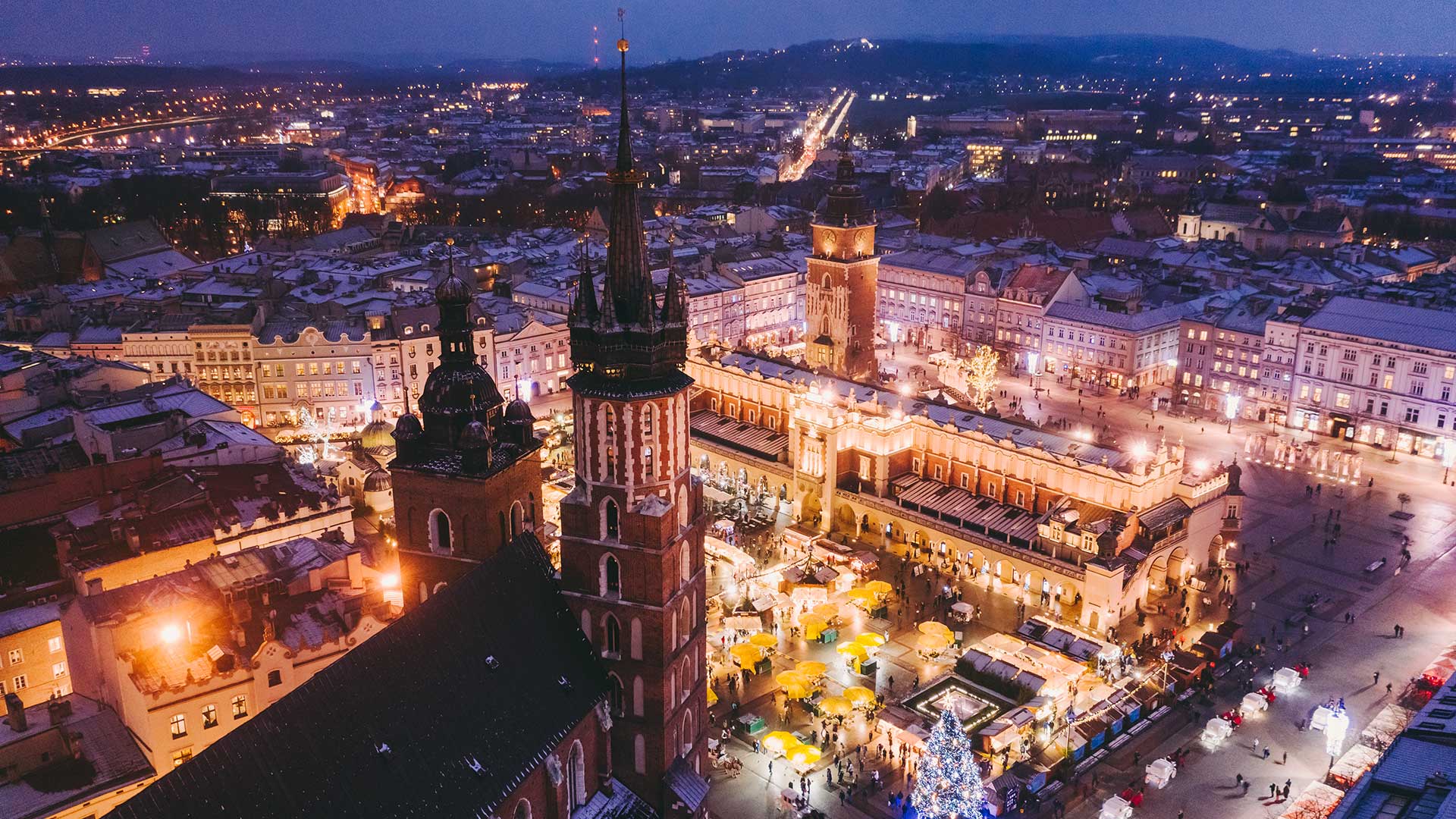 Féerie de Noël en train au cœur de la Pologne