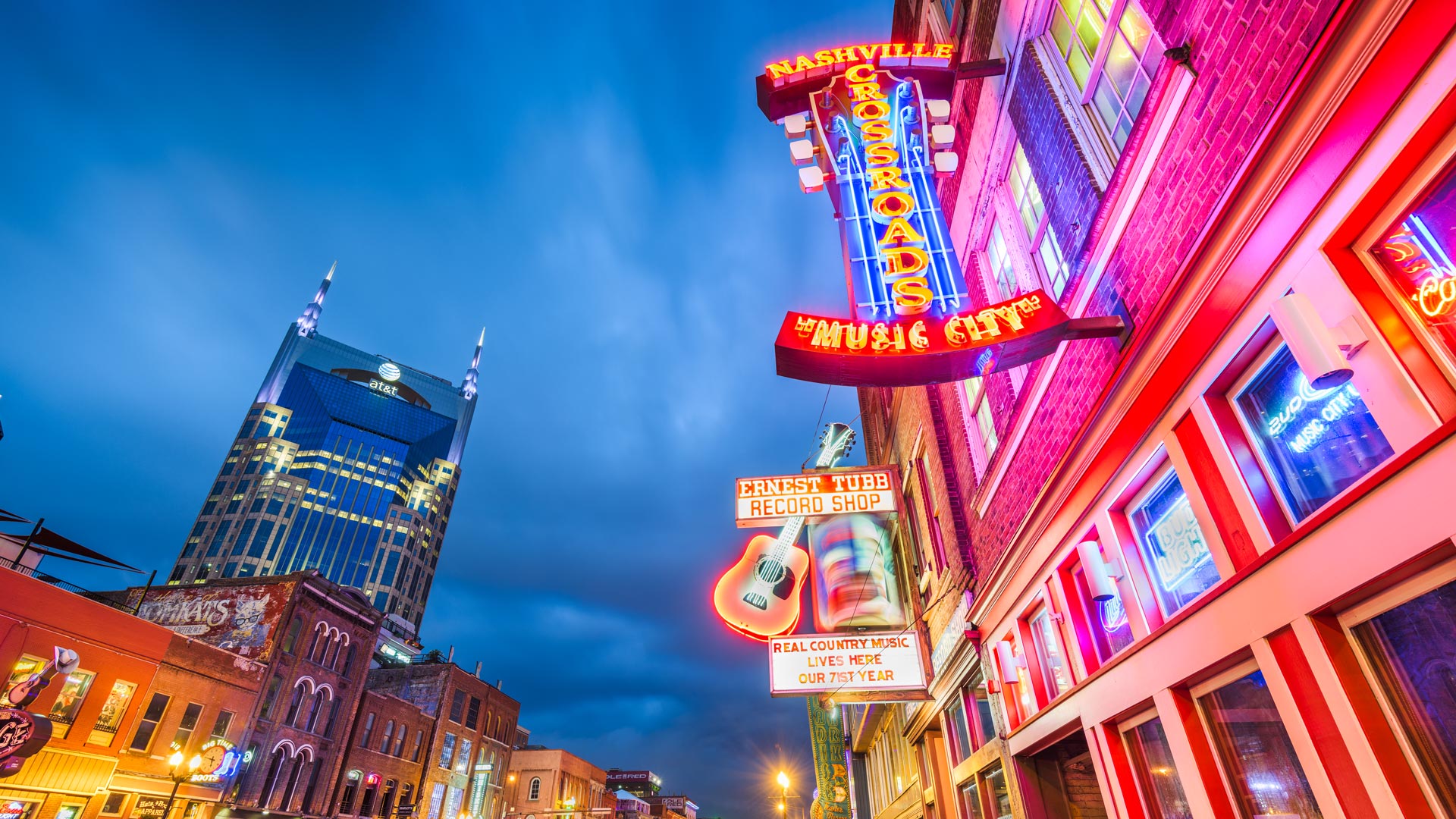 Nashville en avion: La capitale du Country!