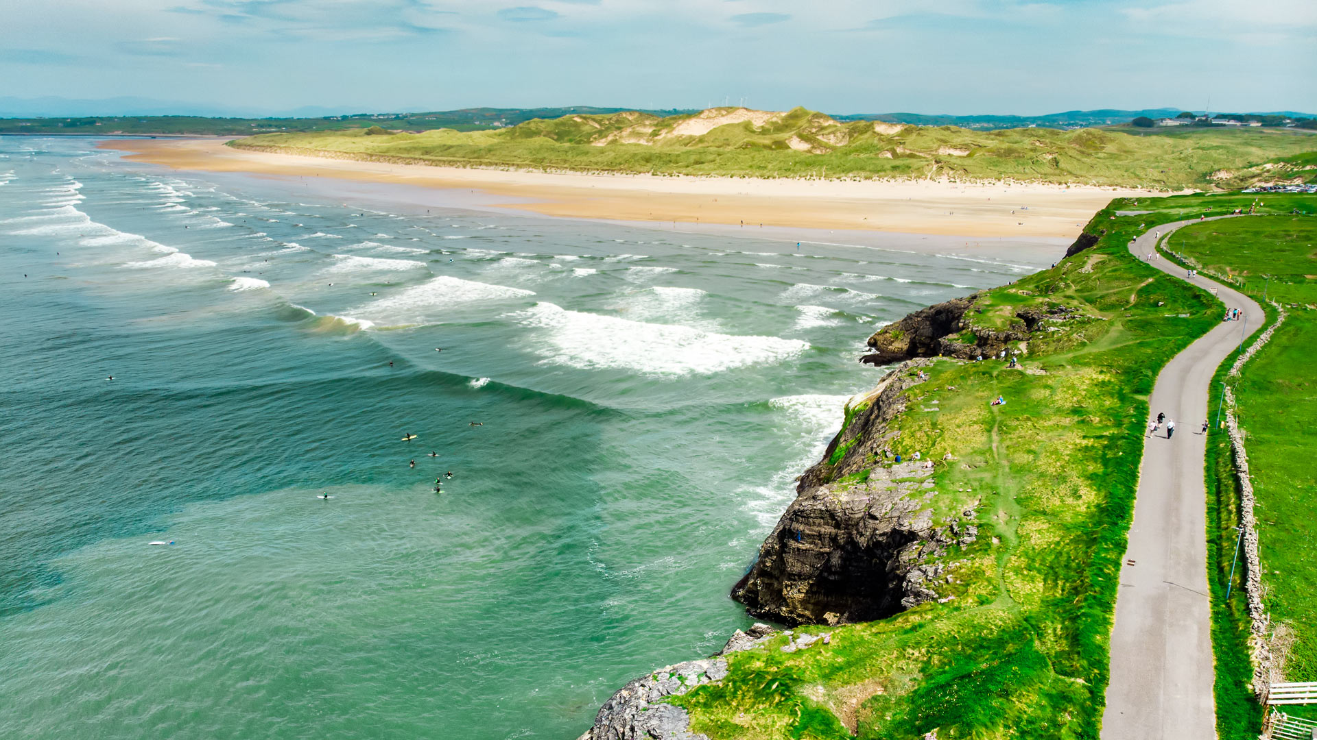Dublin, Belfast et Galway en train
