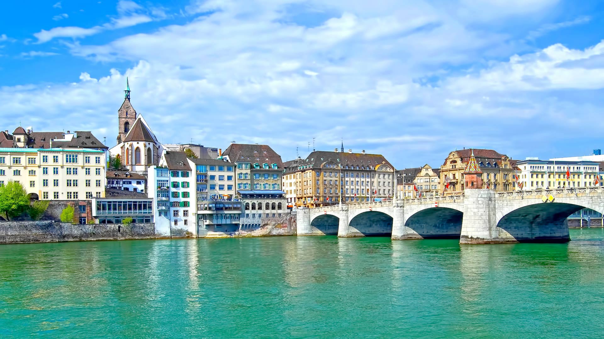 Croisière sur le Rhin romantique et train panoramique dans les Alpes suisses