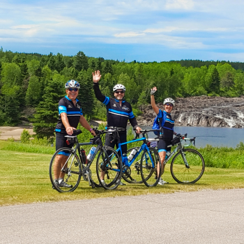Randonnée Hydro Québec avec Vitesse Bonheur