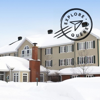 Séjour Nature gourmand en Mauricie en hiver à l'Auberge du Lac-à-l'eau-Claire