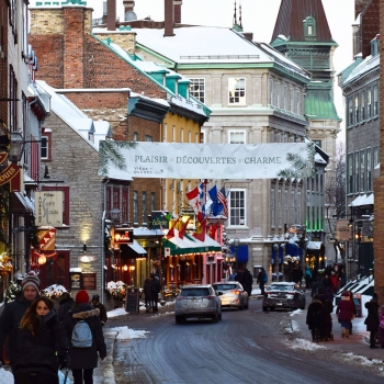 Virée à Québec à la relâche scolaire