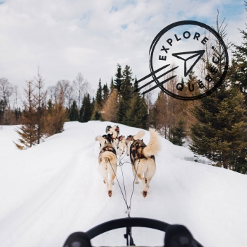 Plaisirs d'hiver en plein air à la pourvoirie Daaquam